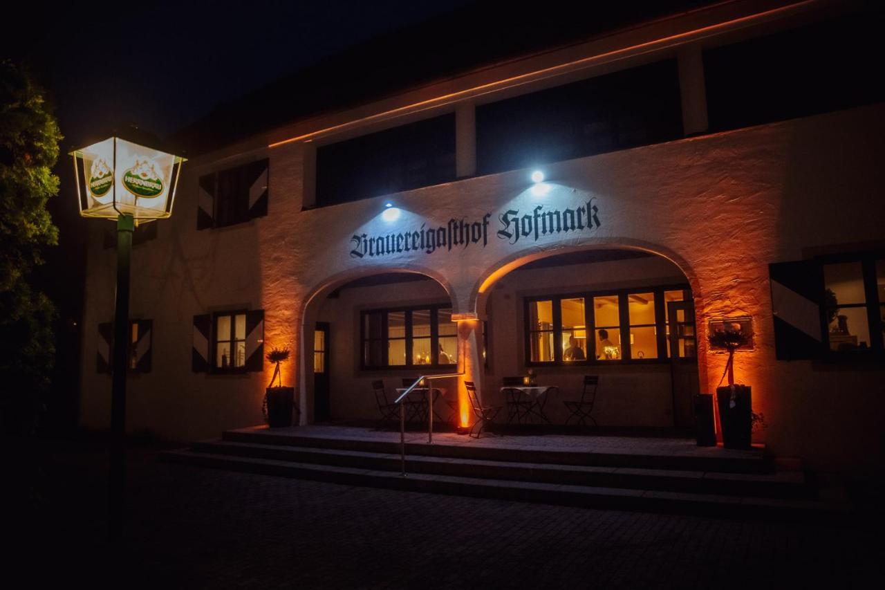 Brauereigasthof Hofmark Lenting Exteriér fotografie
